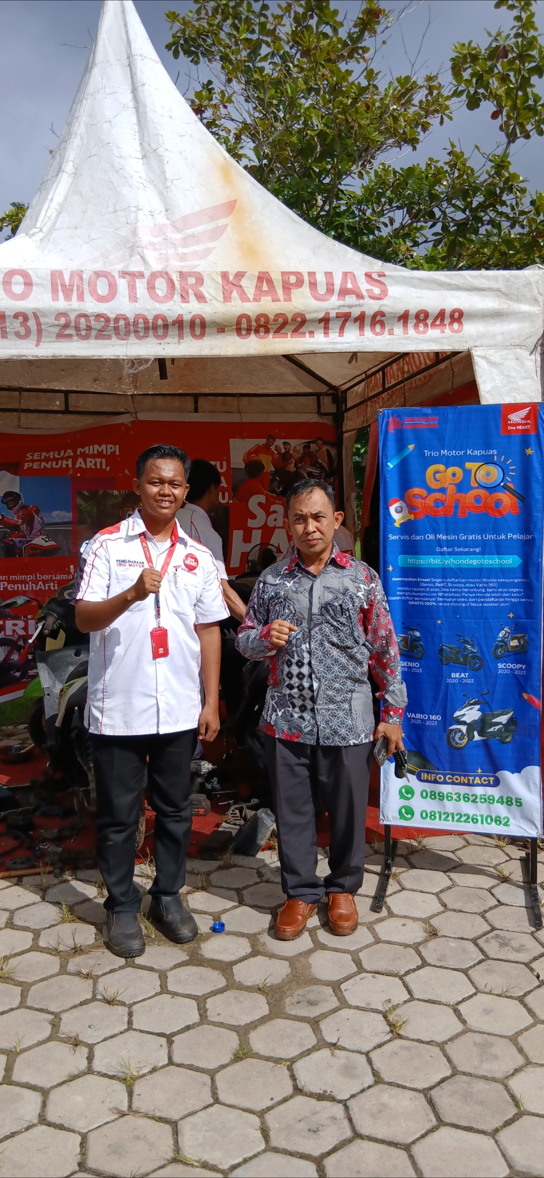 Servis dan Ganti Oli Gratis Honda Trio Motor Kapuas